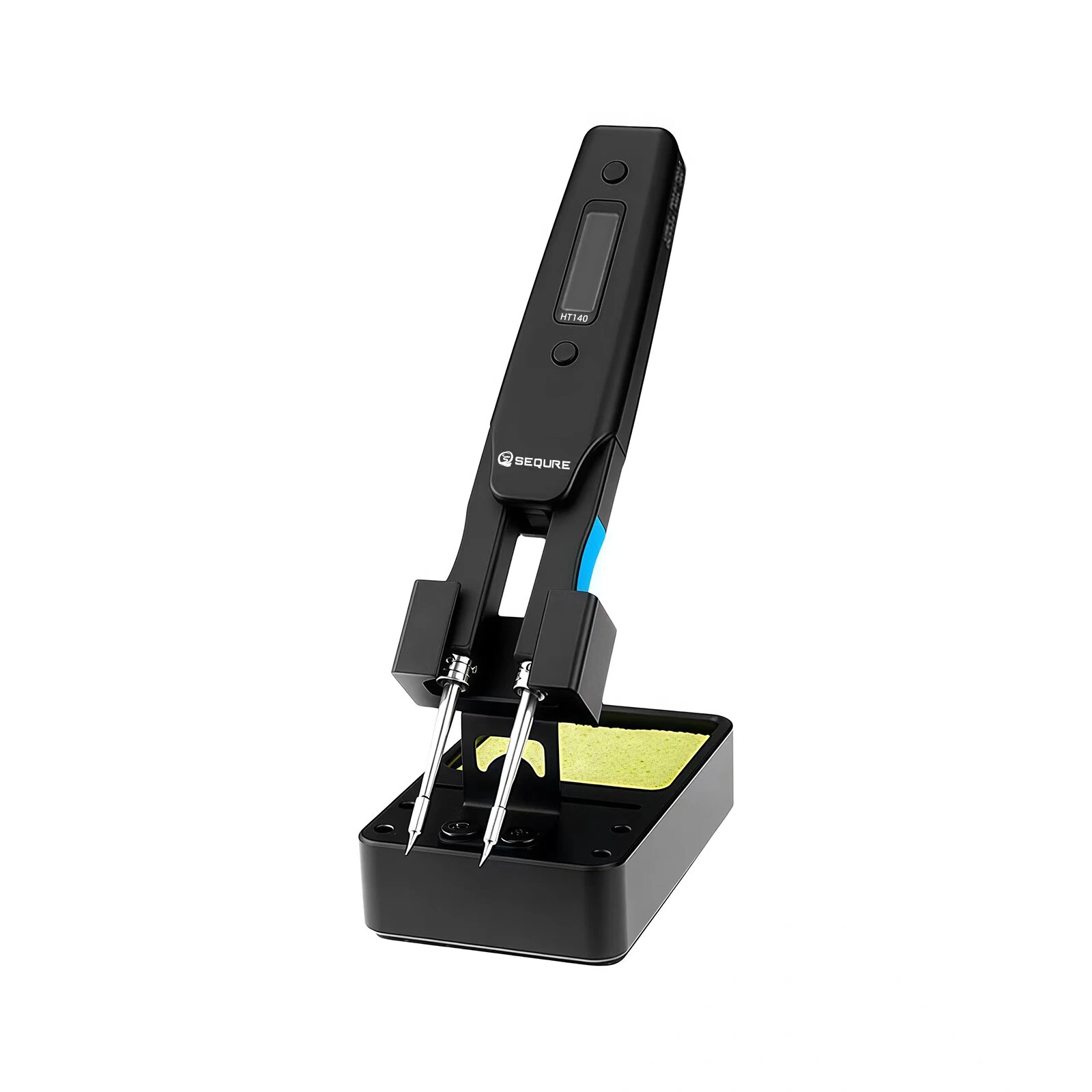 SEQURE HT140 2-IN-1 Hot Tweezers And Soldering Iron Compatible with C210 Soldering Tips And C120 Hot Tweezers Cartridge Tips Desoldering Tips Support PD