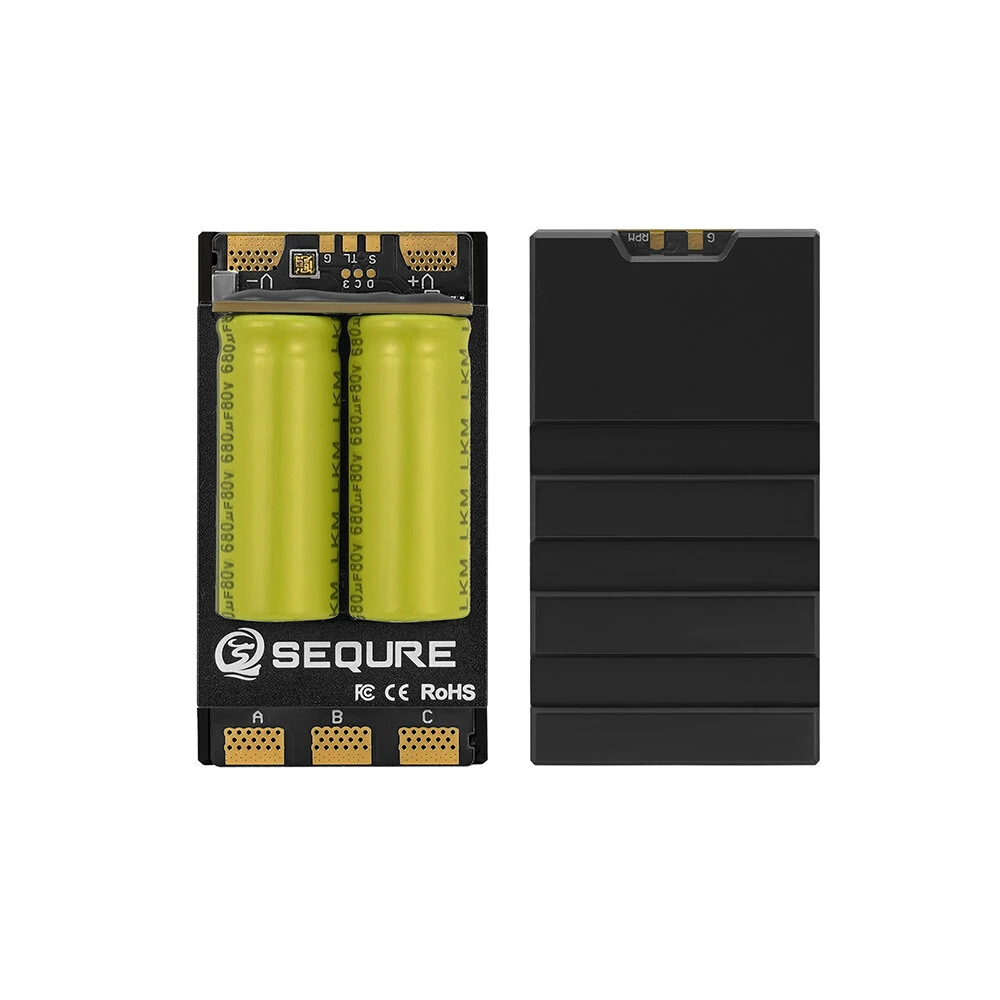 SEQURE SQESC 14130 Brushless ESC 5-14S Lipo Power Supply 130A AM32 / ESCape32 / BLHeli_32 Firmware Suitable for Multi-rotor Drones Airplane Models Crop Protection Aircraft Helicopters Model Ships RC Model Cars Surfboards — view 7