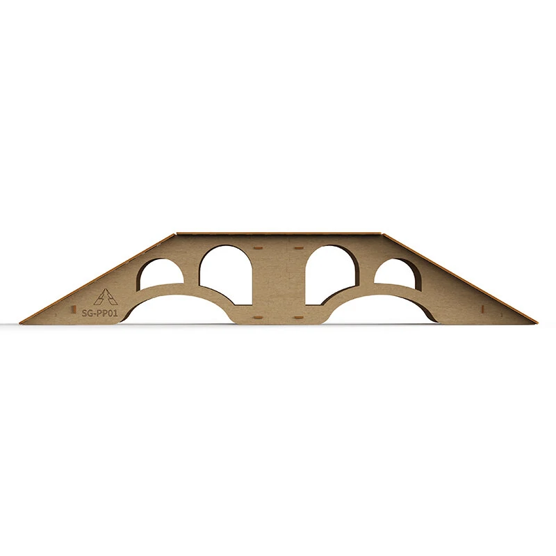 SG Pincone Forest Wooden 3D DIY Bridge Seesaw For 1/24/28 RC Car Parts — view 4