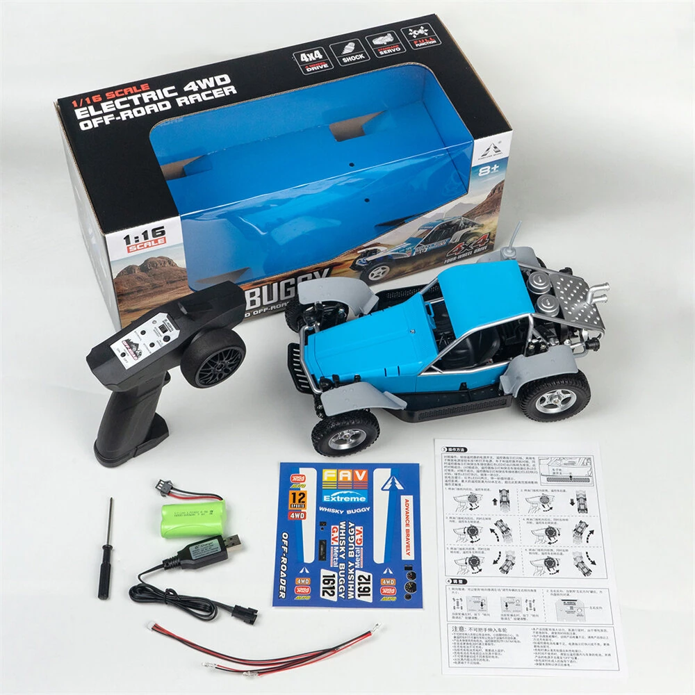 SG PINECONE FOREST 1612 RTR 1/16 2.4G 4WD RC Car Off-Road Full Proportional Vehicles Model Toys — view 11