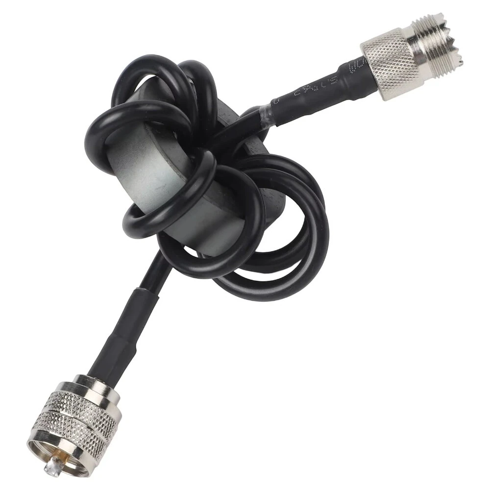Shortwave Choke Coil Magnetic Ring EM-25 EM-43 HF Radio Accessory 200W 1000W Noise Suppression Electromagnetic Interference Reduction — view 5