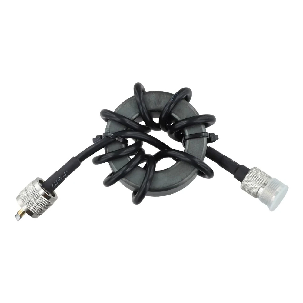 Shortwave Choke Coil Magnetic Ring EM-25 EM-43 HF Radio Accessory 200W 1000W Noise Suppression Electromagnetic Interference Reduction — view 6