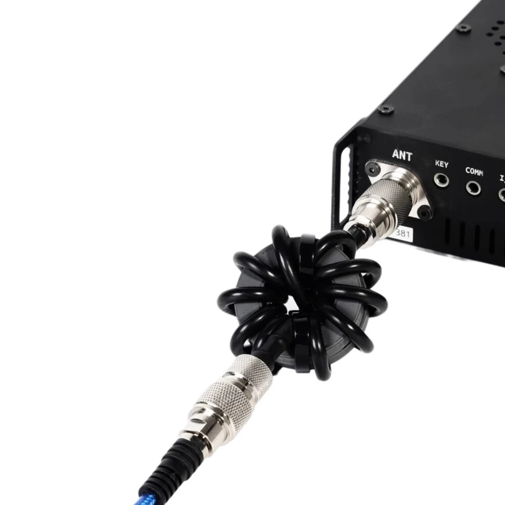 Shortwave Choke Coil Magnetic Ring EM-25 EM-43 HF Radio Accessory 200W 1000W Noise Suppression Electromagnetic Interference Reduction — view 8