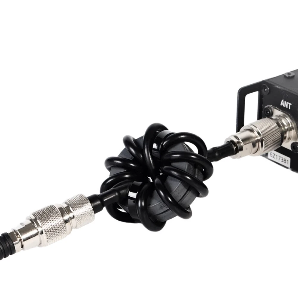 Shortwave Choke Coil Magnetic Ring EM-25 EM-43 HF Radio Accessory 200W 1000W Noise Suppression Electromagnetic Interference Reduction — view 9