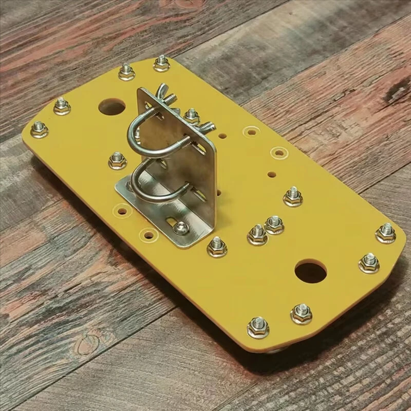 Shortwave MOXON Antenna Kit 5mm Epoxy Base Plate CNC Machined Holes Stainless Steel Fixation Wide Bandwidth High Gain 25dB F/B Ratio Lightweight Radio Antenna — view 2