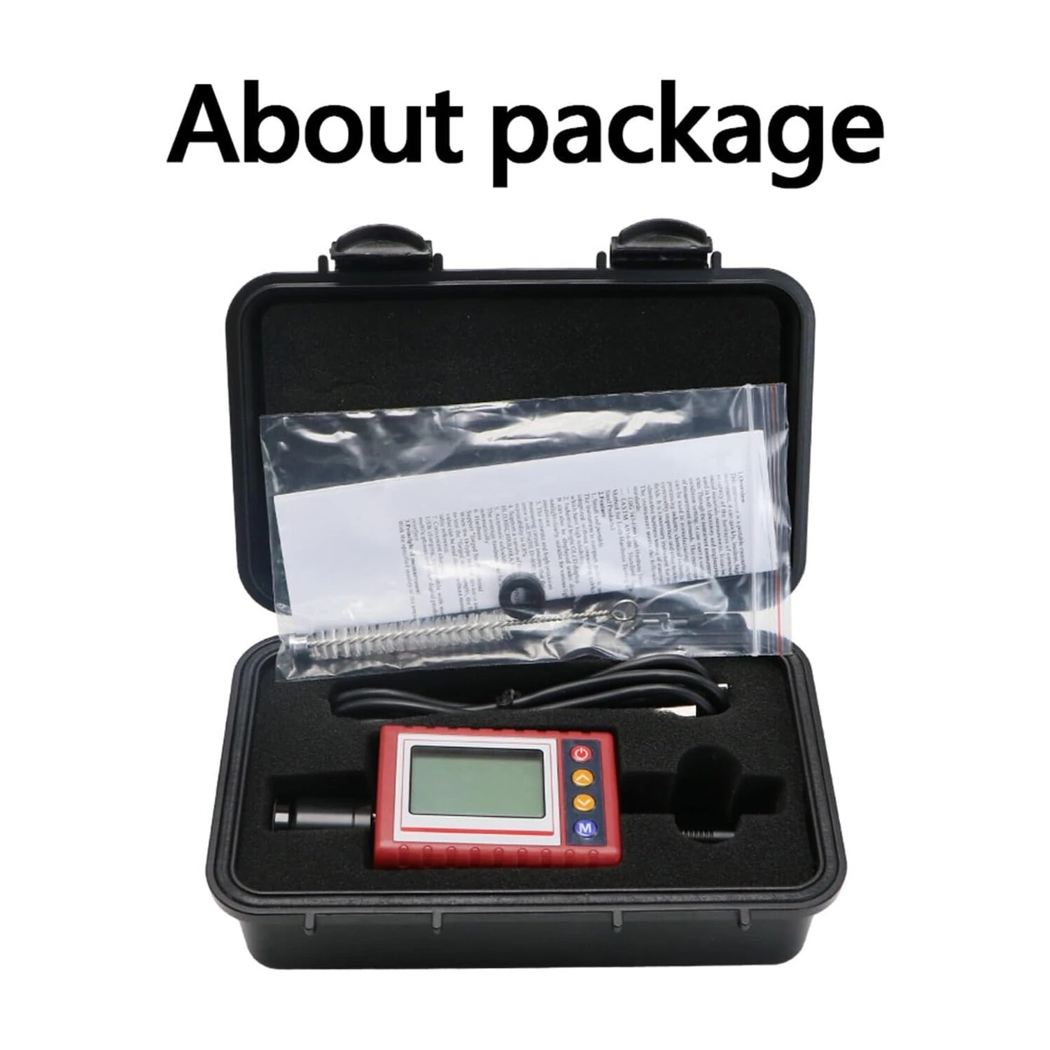 SHSIWI TH1101 Leeb Hardness Tester Pen HLD HRC HRB HRA HB1 HB2 HV HSD High Precision Rechargeable Portable Metal Hardness Measurement OLED Display USB Charging 360º Testing Directions Accurate Industrial — view 5