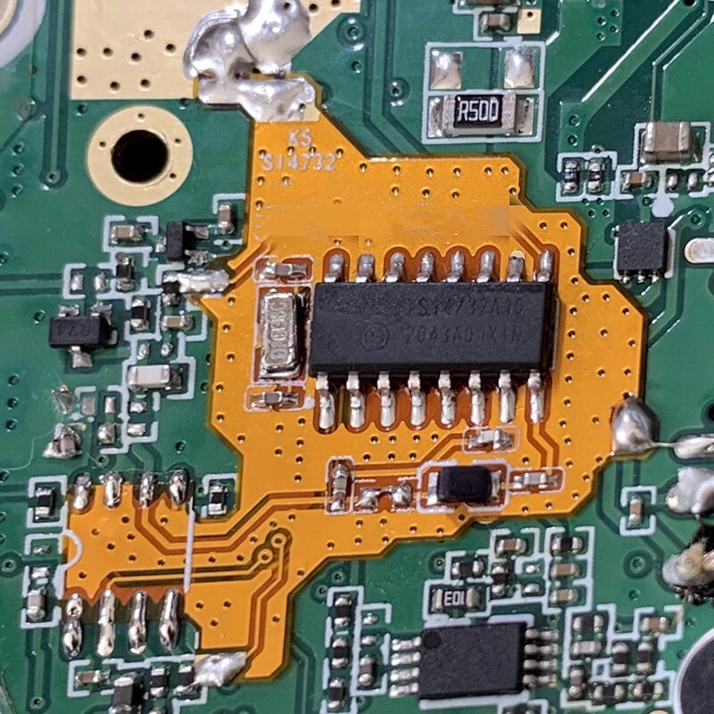 SI4732 Chip and Crystal Oscillator Component Modification Module V2 FPC version for Quansheng UV-K5 — view 2