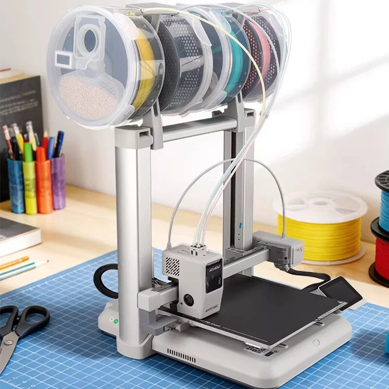 Side-Mounted 3D Printer Filament Dry Box Sealed Filament Feeder Moisture-proof for Bambu Lab A1 PLA PETG — view 2