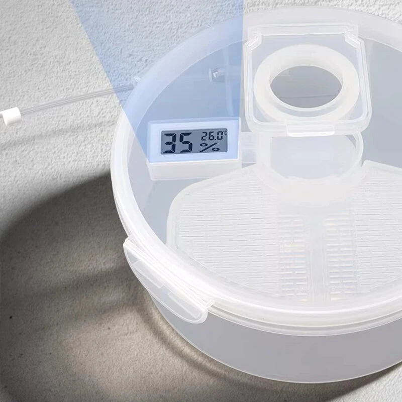 Side-Mounted 3D Printer Filament Dry Box Sealed Filament Feeder Moisture-proof for Bambu Lab A1 PLA PETG — view 3