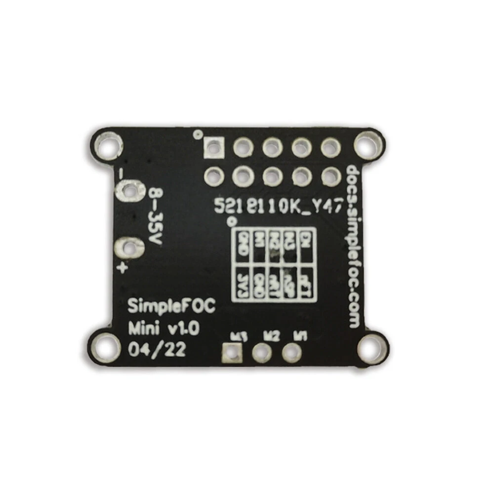 Simplefocmini Brushless DC Motor Driver Board Module FOC Control Driver SVPWM Control Algorithm Easy To Use — view 3