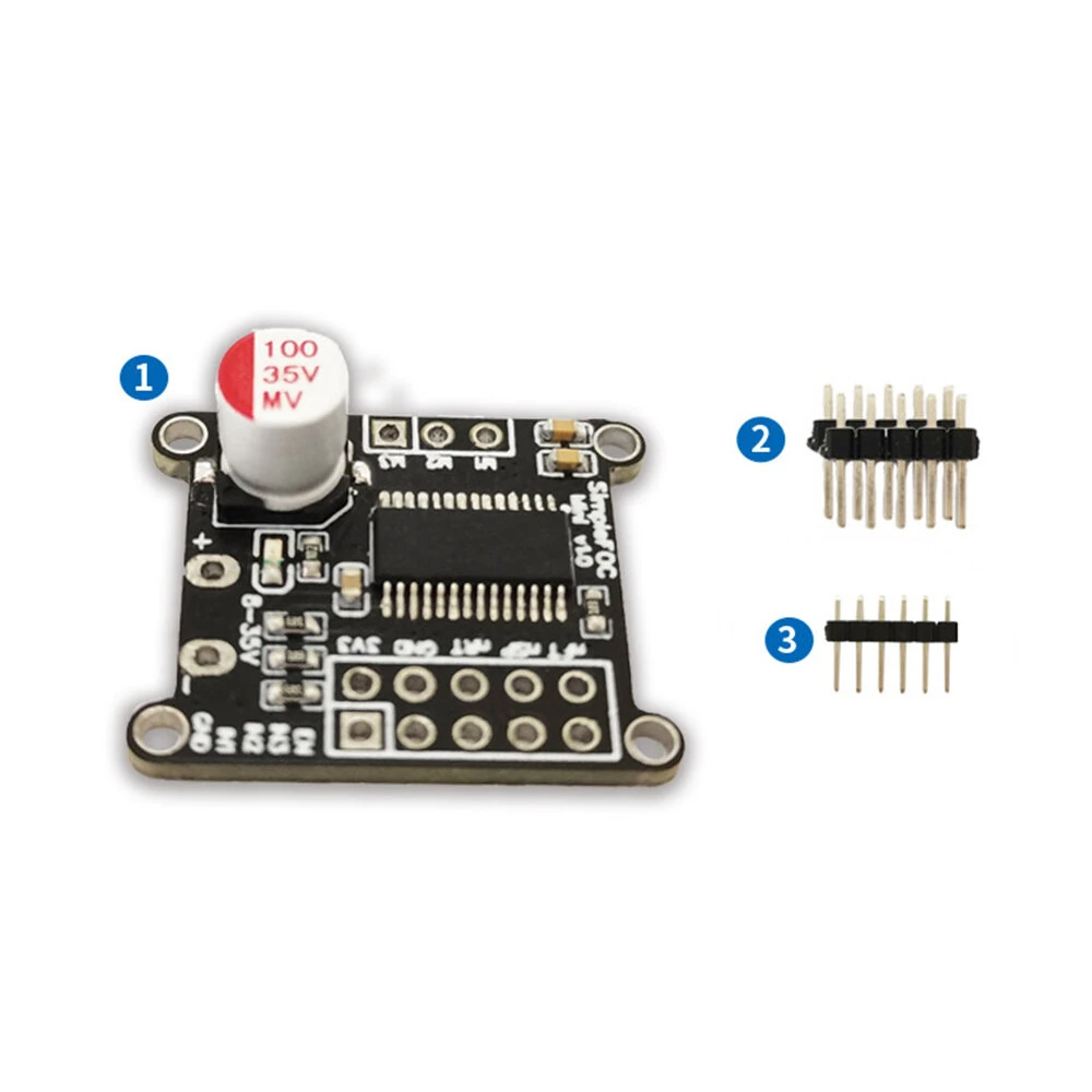 Simplefocmini Brushless DC Motor Driver Board Module FOC Control Driver SVPWM Control Algorithm Easy To Use — view 6