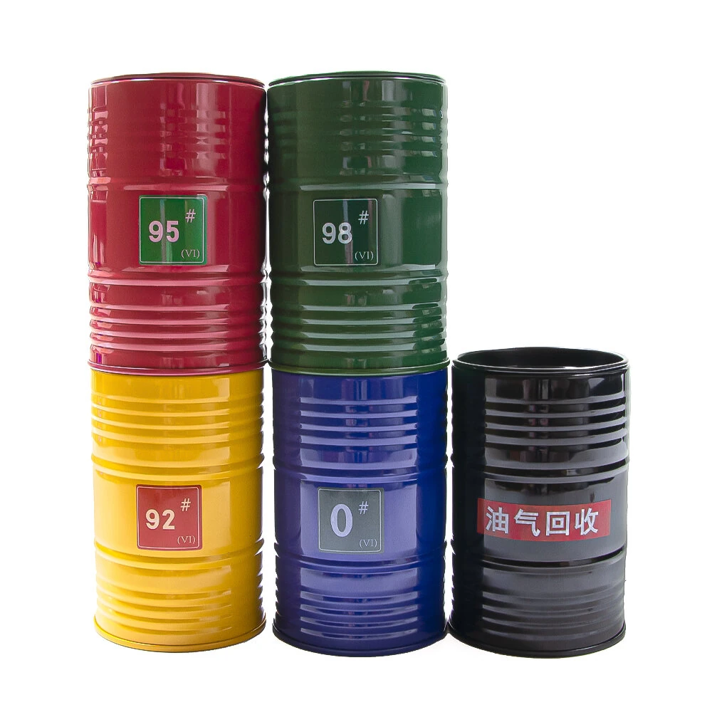 Simulation Decorative Oil Drum Accessories for 1/8 1/10 Climbing Car TRX4 SCX10 Vehicles Models RC Car Parts — view 3