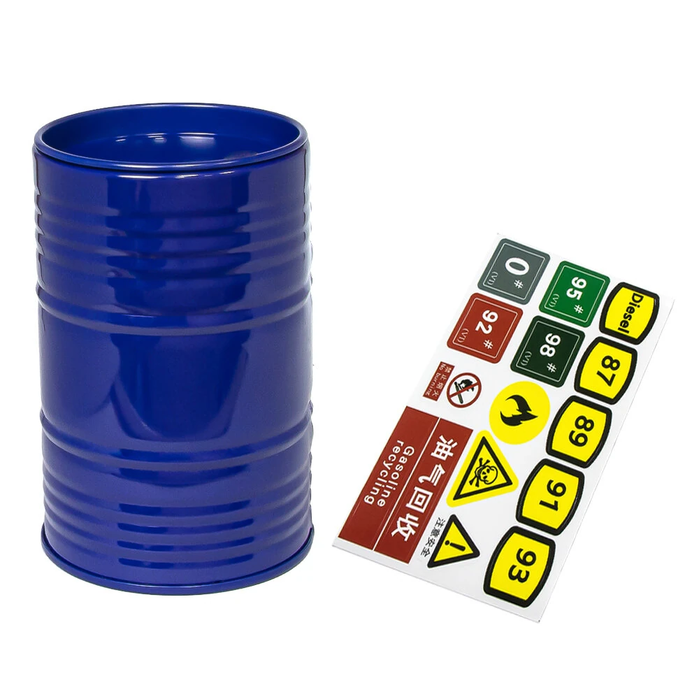 Simulation Decorative Oil Drum Accessories for 1/8 1/10 Climbing Car TRX4 SCX10 Vehicles Models RC Car Parts — view 6