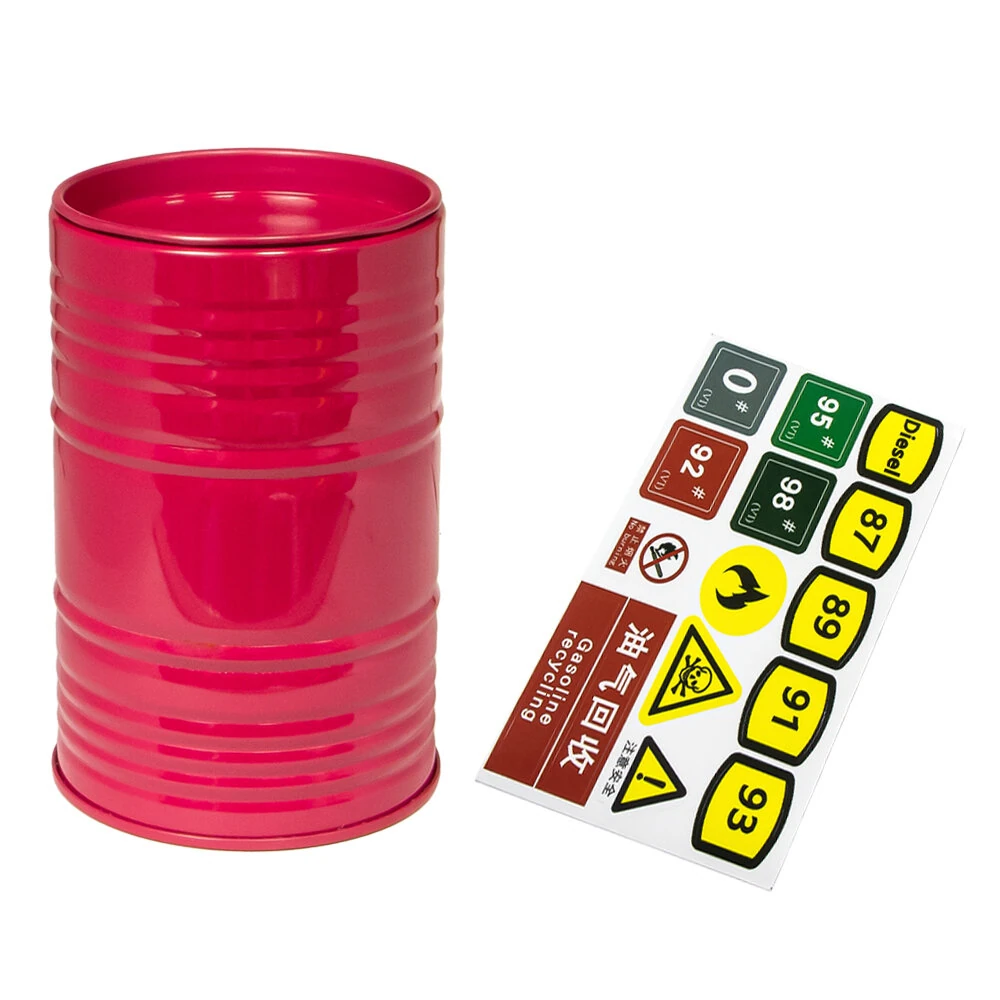 Simulation Decorative Oil Drum Accessories for 1/8 1/10 Climbing Car TRX4 SCX10 Vehicles Models RC Car Parts — view 7