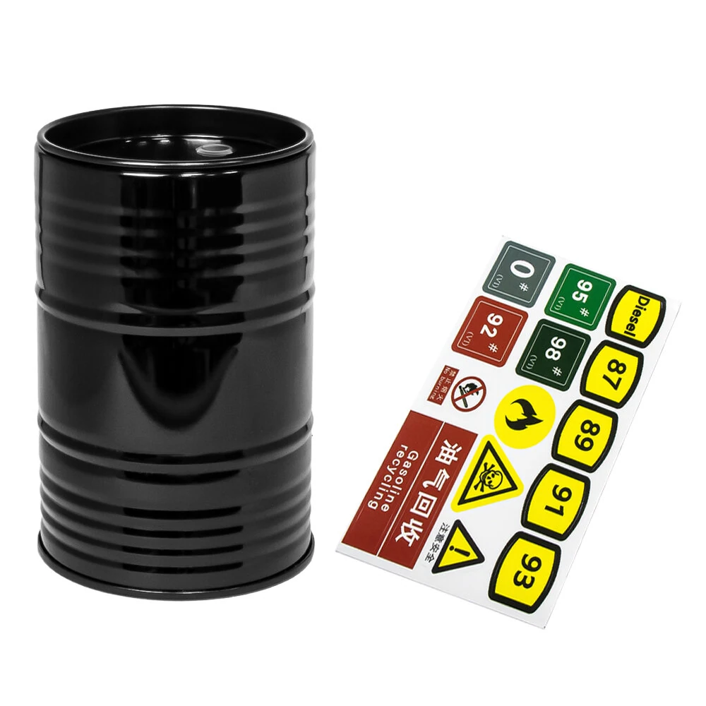 Simulation Decorative Oil Drum Accessories for 1/8 1/10 Climbing Car TRX4 SCX10 Vehicles Models RC Car Parts — view 8