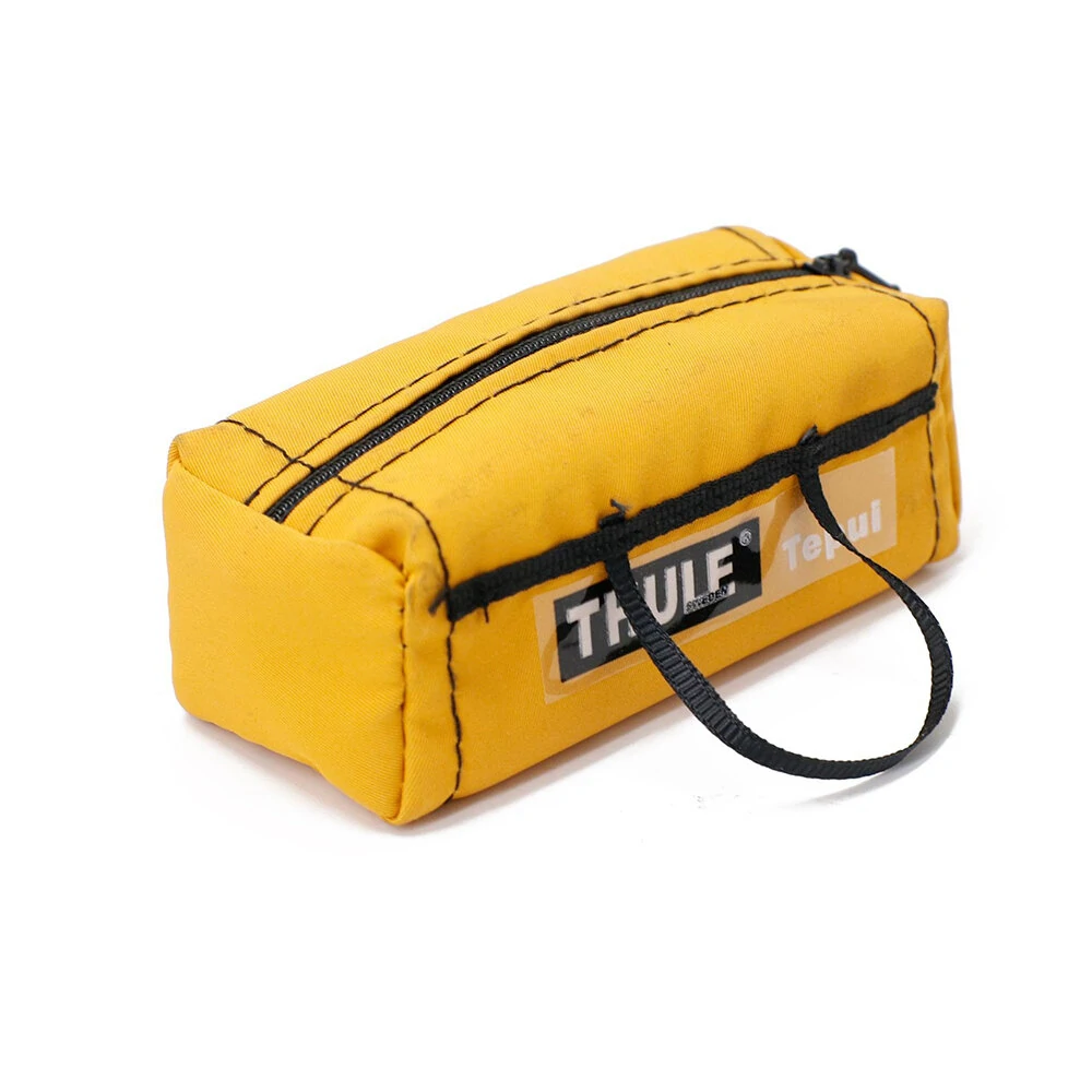 Simulation Roof Storage Luggage Bag Decoration Pouch for RC Crawler Car SCX10 TRX4 RC4WD D90 1/8 1/10 Vehicles Models Parts — view 7