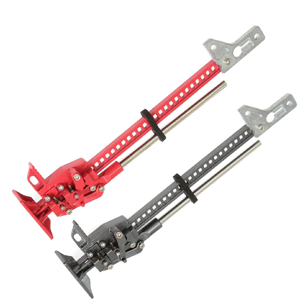 Simulation Slideable Metal Jack Lift Tool for 1/10 RC Rock Crawler Car Upgrade Parts Compatible with Traxxas TRX4 Axial SCX10 Vehicles Models Spare Parts — view 4