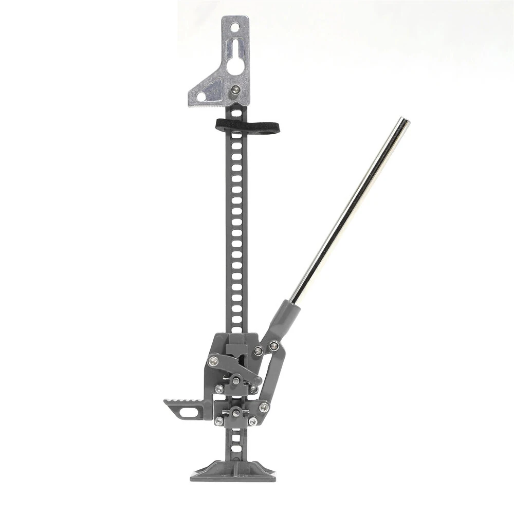 Simulation Slideable Metal Jack Lift Tool for 1/10 RC Rock Crawler Car Upgrade Parts Compatible with Traxxas TRX4 Axial SCX10 Vehicles Models Spare Parts — view 6