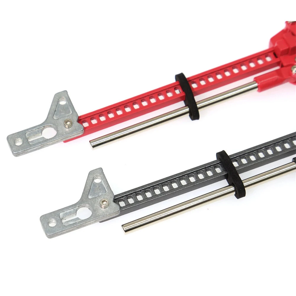 Simulation Slideable Metal Jack Lift Tool for 1/10 RC Rock Crawler Car Upgrade Parts Compatible with Traxxas TRX4 Axial SCX10 Vehicles Models Spare Parts — view 7