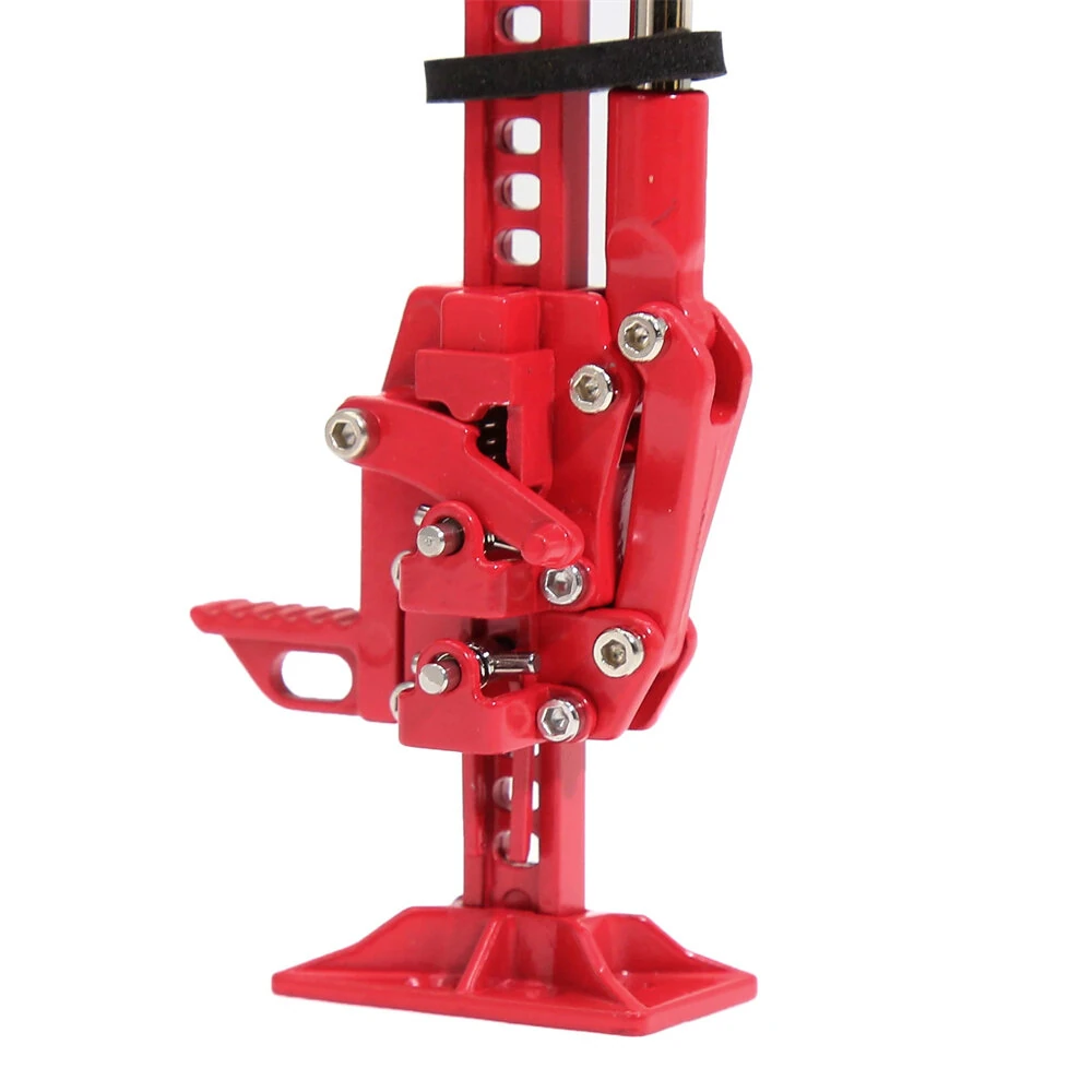 Simulation Slideable Metal Jack Lift Tool for 1/10 RC Rock Crawler Car Upgrade Parts Compatible with Traxxas TRX4 Axial SCX10 Vehicles Models Spare Parts — view 8