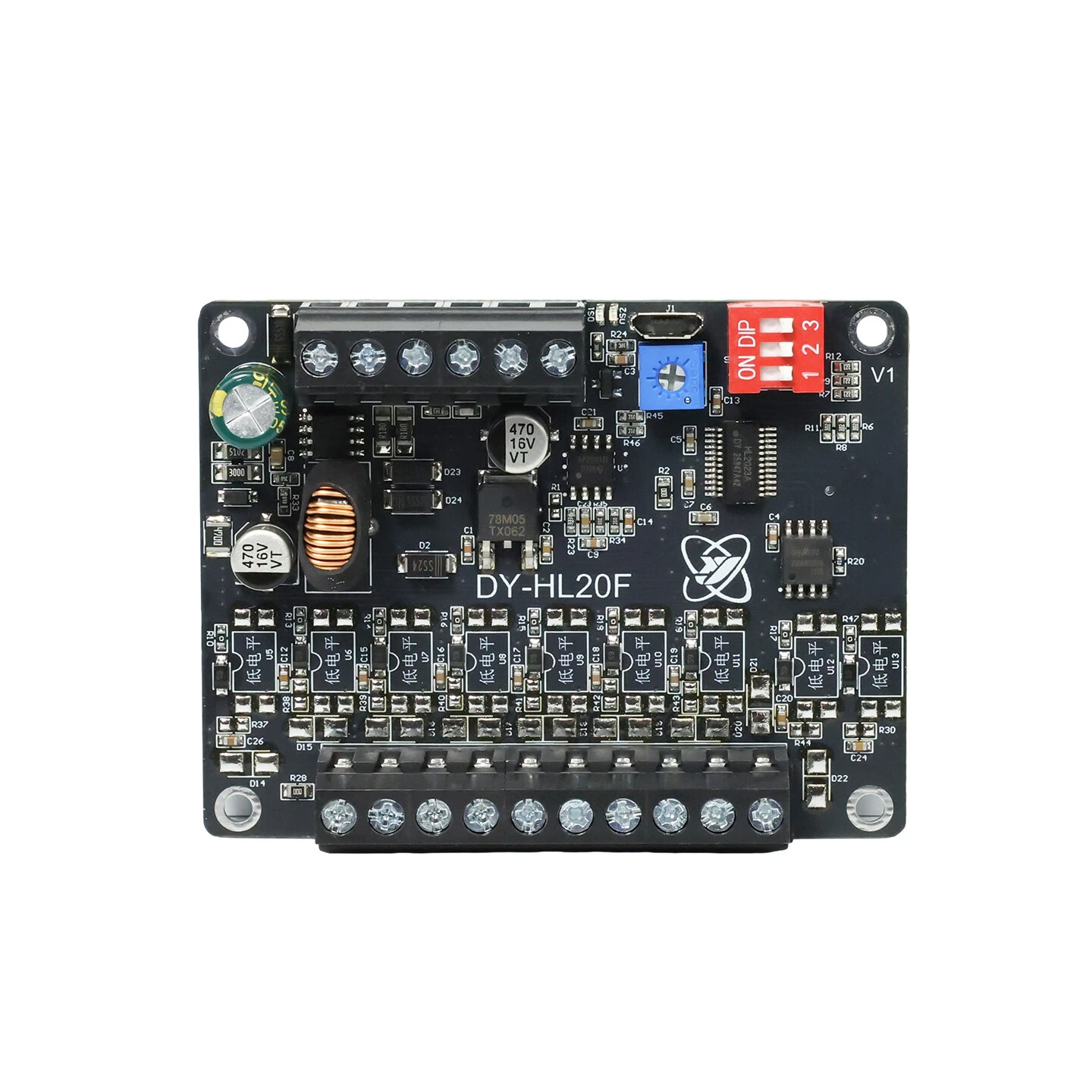 Sinilink HL20F MP3 WAV Audio Player Module DC 12-85V 20W Output One-to-One Trigger Class D Amplifier Custom Audio — view 7