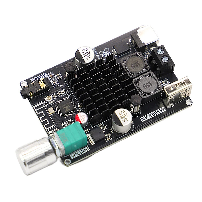 Sinilink XY-1001W TWS bluetooth 5.3 Amplifier Board Mono 100W TPA3116D2 AUX USB Stereo Pairing Audio Module — view 7