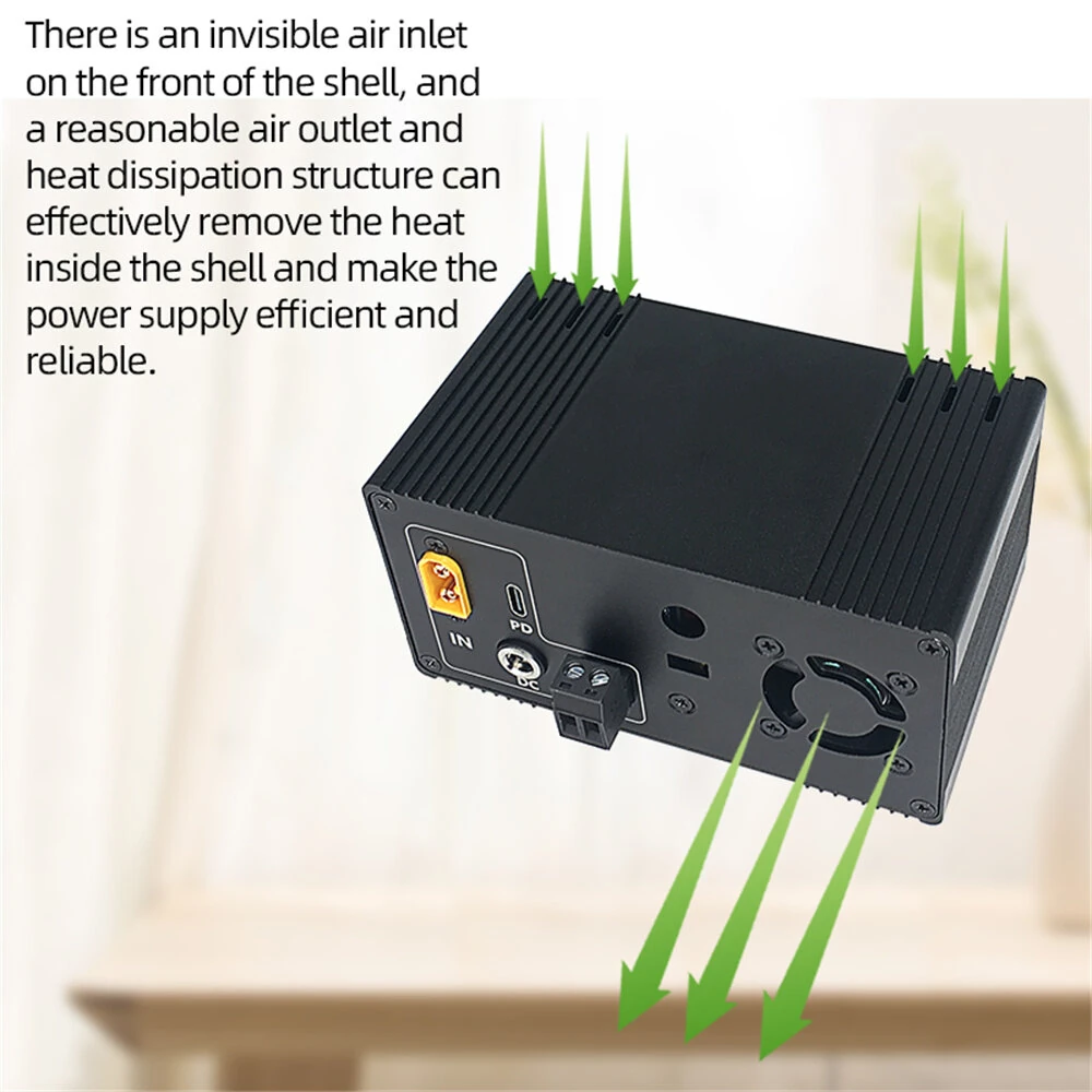Sinilink XY-6506S DC Buck-Boost Power Supply 65V 390W Power Converter for Solar Charging Adjustable Voltage Current Regulator — view 3