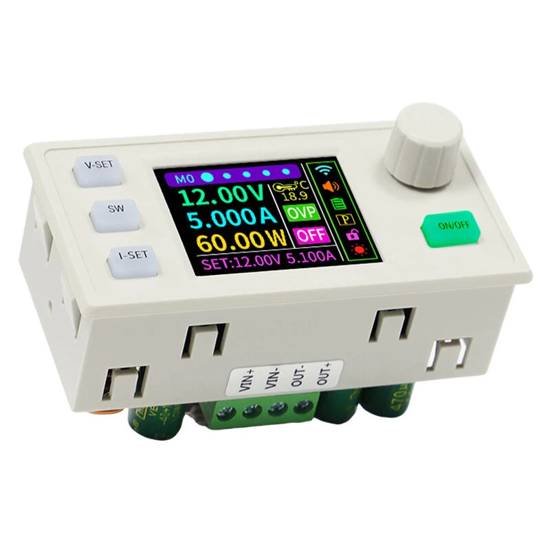 Sinilink XY-SK120S DC Buck-Boost 7A 120W Assembled Power Supply Module 40V MPPT Solar Charger Adjustable Voltage Current 1.8 inch LCD Display Digital Power Module — view 3
