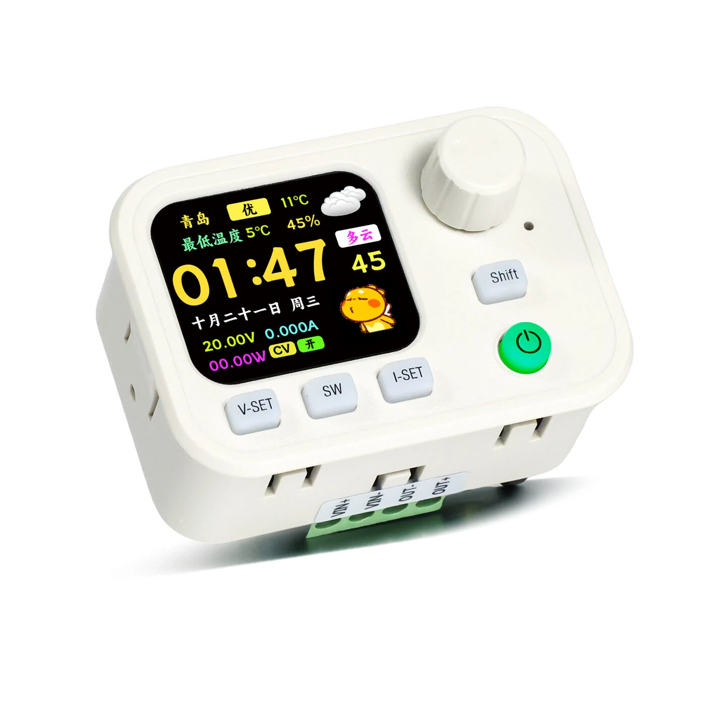 Sinilink XY-SK200W DC Buck-Boost Power Supply Module 6-36V Input 0-40V Output 0-9A 200W WiFi Bluetooth IPS LCD MPPT Daul System — view 3