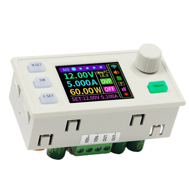 Sinilink XY-SK60S DC Buck-Boost Power Supply Module 40V 5A 60W MPPT Solar Charger Constant Voltage Current 1.8 inch LCD Display — view 4