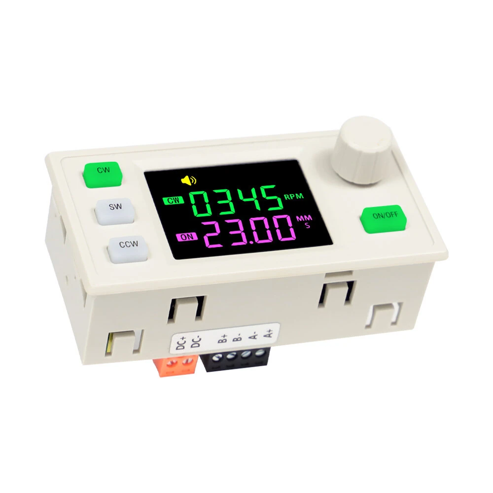 Sinilink XY-SMD4 Stepper Motor Controller 10V-30V 4A Single Axis TTL Serial High Precision Microstepping for 42 57 Stepper Motors Forward and Reverse Control Driver Angle Speed PLC Serial Communication
