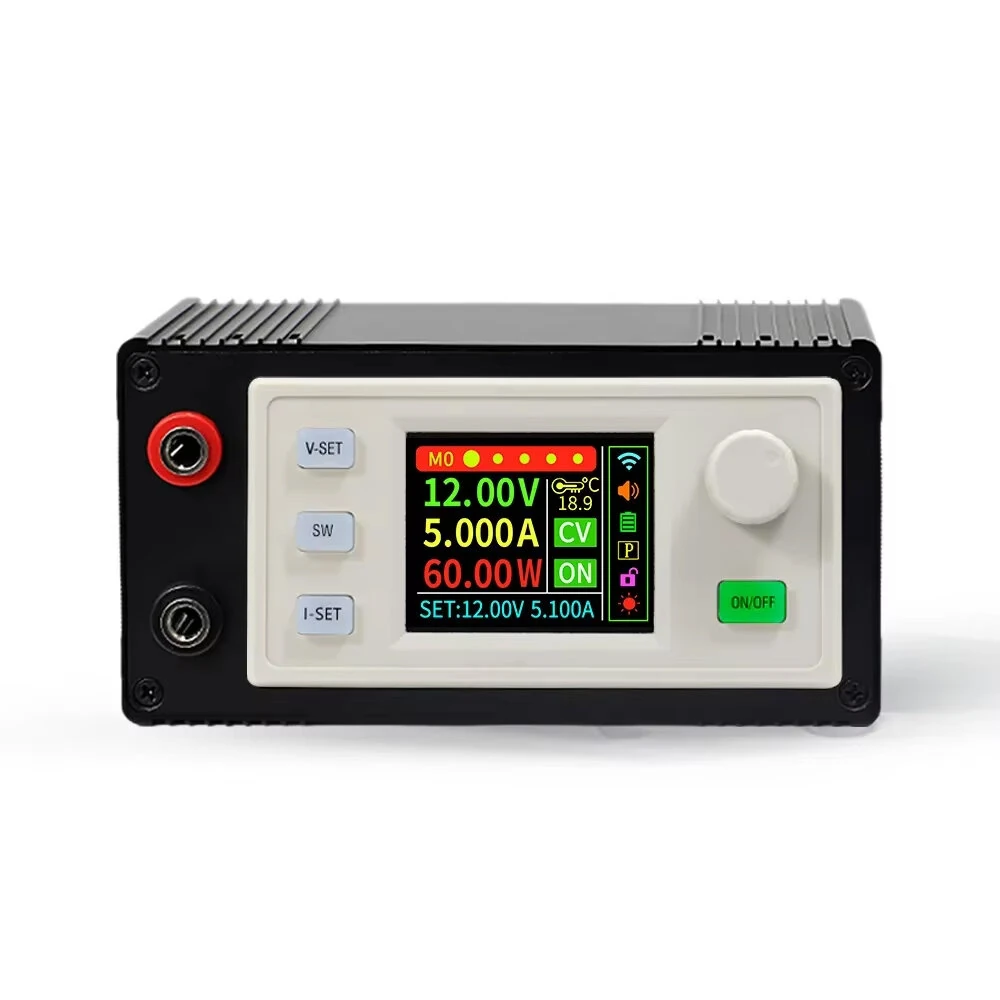 Sinilink XY6509S CNC DC Regulated Laboratory Power Supply 0-65V 585W Buck Converter Color Screen Adjustable Voltage Current Regulator