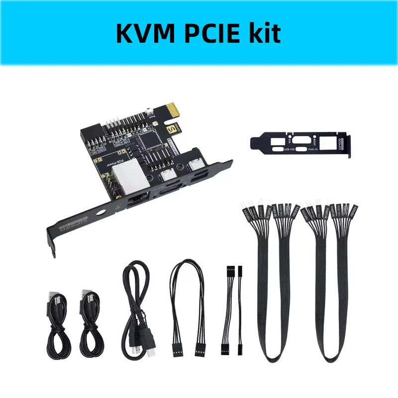 Sipeed NanoKVM PCIe SG2002 Remote Server Control 1080P 60fps RISC-V Core Silent Fanless Ethernet WiFi Module — view 5