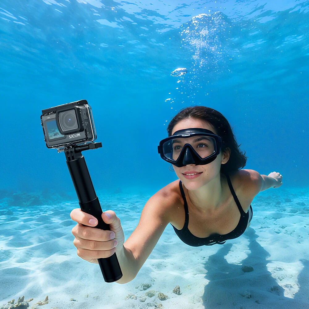 SJCAM SJ6 Ultra Action Camera Voice Control Dual-Screen 4K Camera with Image Stabilization for Outdoor Cycling — view 4