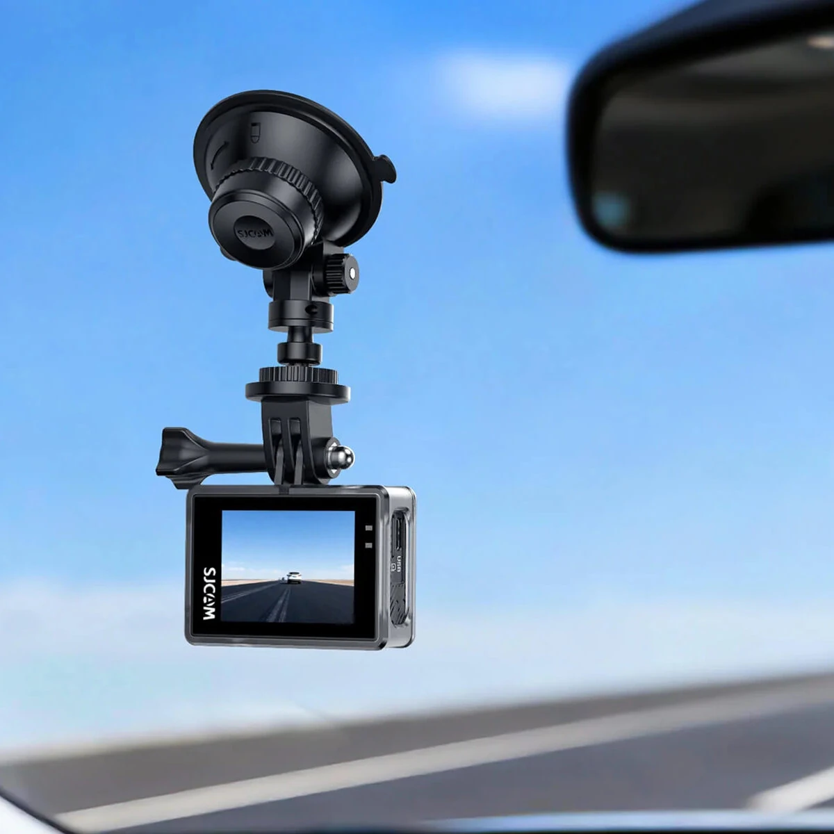 SJCAM SJ6 Ultra Action Camera Voice Control Dual-Screen 4K Camera with Image Stabilization for Outdoor Cycling — view 5