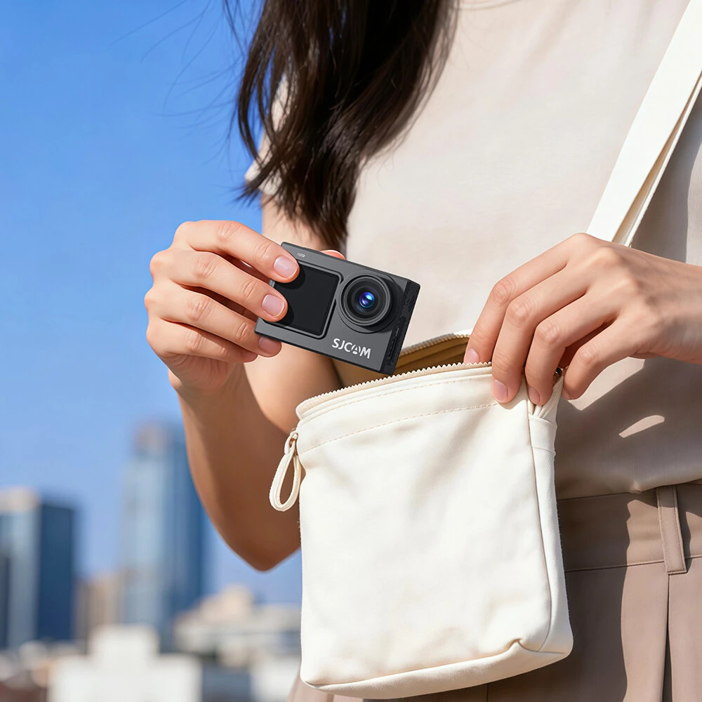SJCAM SJ6 Ultra Action Camera Voice Control Dual-Screen 4K Camera with Image Stabilization for Outdoor Cycling — view 6