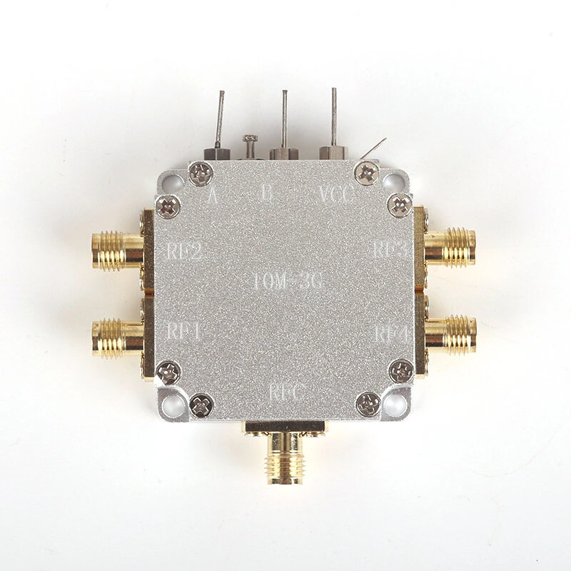 SMA 1 To 4 RF Power Divider 10MHz-3GHz 50 Ohm 1W Clock Distributor SMA Female Splitter — image 1