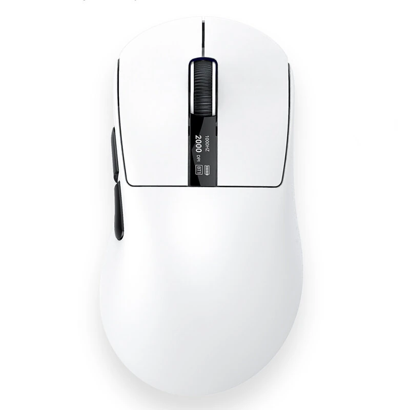 Smailwolf M6 Wireless bluetooth Mouse Tri-mode Gaming PAW3311 Sensor Mice 57g Lightweight Digital Display 1KHz Return Rate Magnetic Charging for Computer Laptop Gamer Mice with RGB Charging Dock — view 5