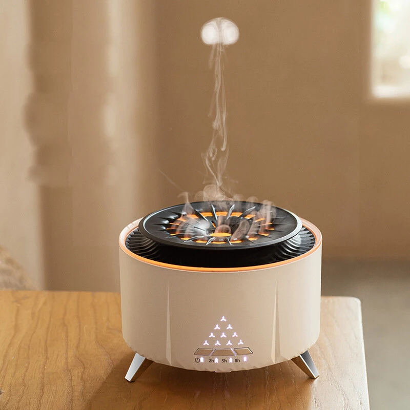 Smart Aroma Humidifier Aromatherapy Machine Bluetooth Music Automatic Sprayer Humidifier Diffuser Ultrasonic Essential Oil Home Aromatherapy Machine — view 4