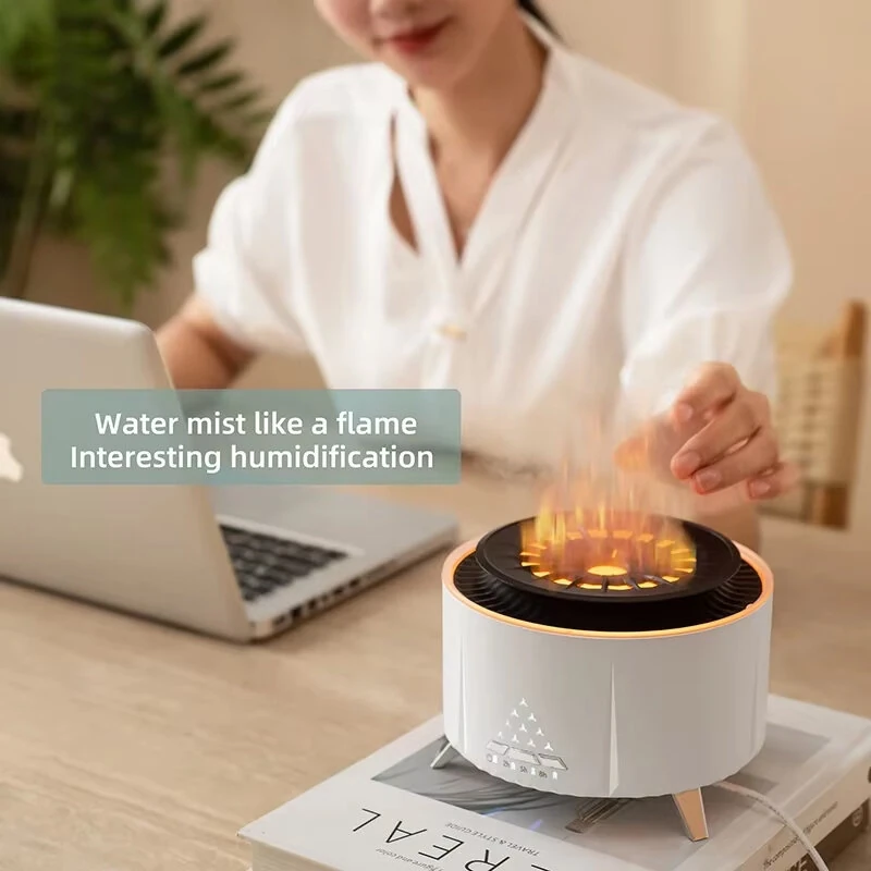 Smart Aroma Humidifier Aromatherapy Machine Bluetooth Music Automatic Sprayer Humidifier Diffuser Ultrasonic Essential Oil Home Aromatherapy Machine — view 5
