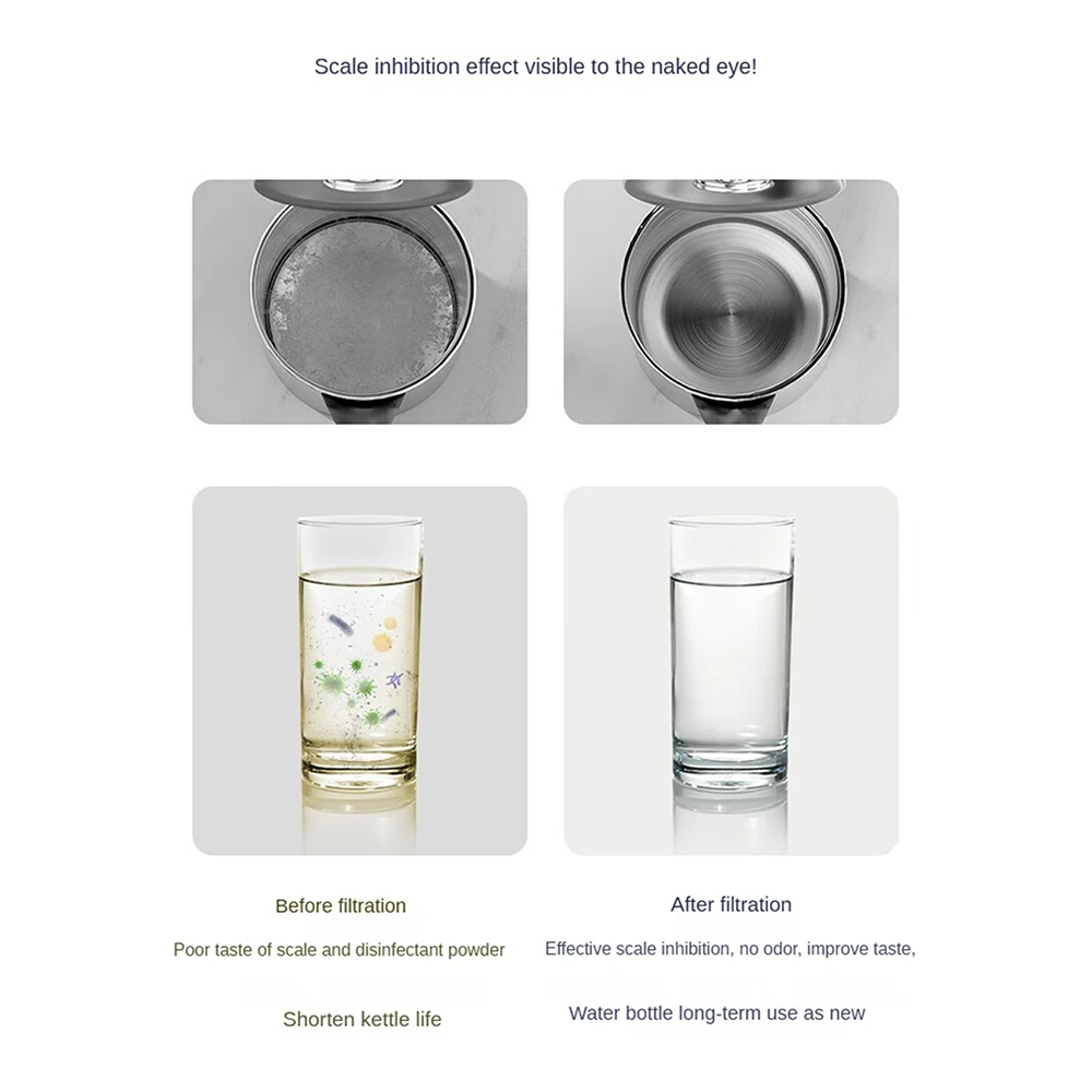 Smart Digital Display Temperature Control Faucet Water Purifier 304 Stainless Steel 8-Layer Filtration with Filter Element Suitable for Balcony Kitchen and Bathroom Multiple Scenes — view 7
