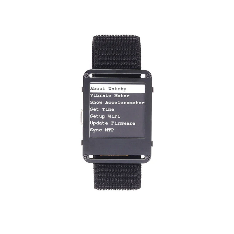 Smart Watch ESP32 Open Source E-Watch WiFi bluetooth Programmable Watch E-Paper with Open Source Hardware and Software — view 2