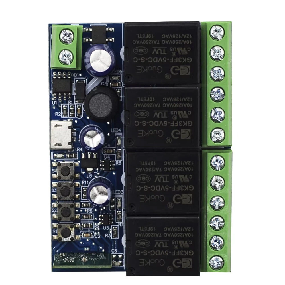 Smart Wifi Switch Relay Module eWeLink APP Remote Control DC5V DC12V Wireless Delay Self-Lock Smart Home Automation Relay — view 5