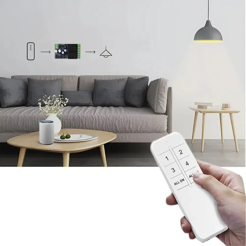 Smart Wifi Switch Relay Module eWeLink APP Remote Control DC5V DC12V Wireless Delay Self-Lock Smart Home Automation Relay — view 7