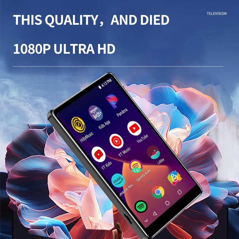 Smart Wireless MP4 Player 4.0 Inch IPS Full Touch Screen Android 8.1 Octa Core 2+16G 3+32G Dual Band WiFi Bluetooth HiFi Lossless Music Player Portable MP3 — view 6