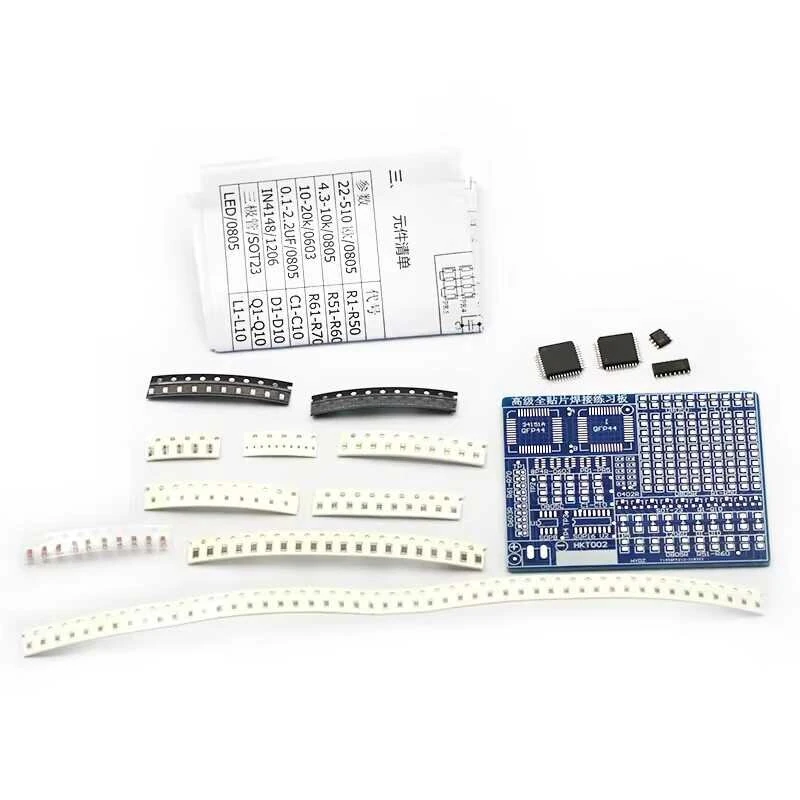 SMD Full Chip Soldered Practice Board Electronic Components SMT DIY Production Kit — image 1