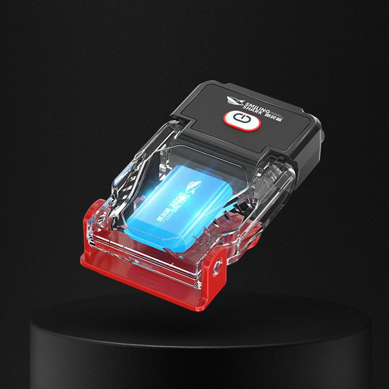 Smiling Shark Rechargeable Waterproof LED Cap Light Ultra Bright Hands Clip Lamp for Outdoor Activities Fishing Camping and Work Free LED Torch — view 9