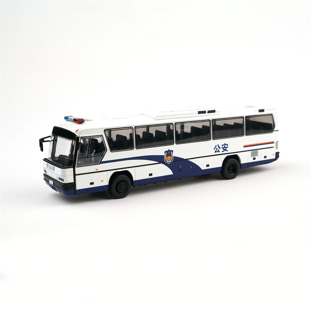 SNICLO XCARTOYS Y30-05 RTR 1/64 2.4G RWD RC Car Alloy Police Bus LED Light Full Proportional Control North BFC6120 High-Grade Luxury Touristry Remote Control Vehicles Models Toys — view 4