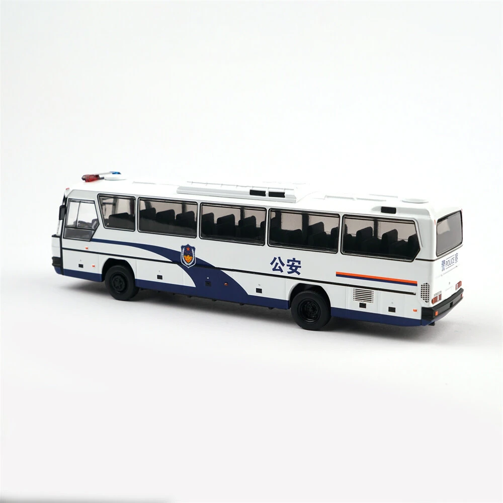 SNICLO XCARTOYS Y30-05 RTR 1/64 2.4G RWD RC Car Alloy Police Bus LED Light Full Proportional Control North BFC6120 High-Grade Luxury Touristry Remote Control Vehicles Models Toys — view 5