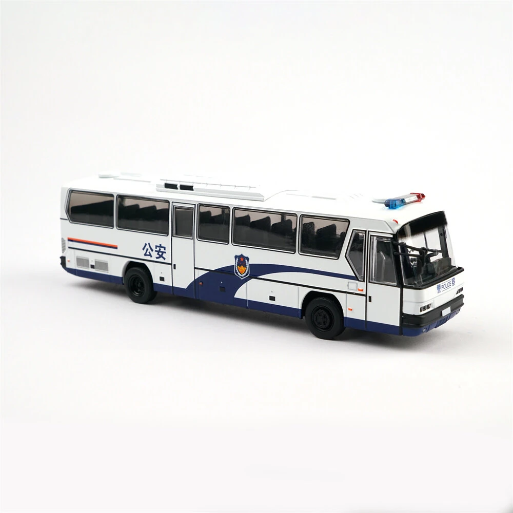 SNICLO XCARTOYS Y30-05 RTR 1/64 2.4G RWD RC Car Alloy Police Bus LED Light Full Proportional Control North BFC6120 High-Grade Luxury Touristry Remote Control Vehicles Models Toys — view 7